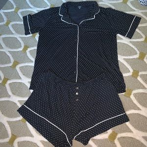 Gap Medium Modal Pajama Set Polka Dots